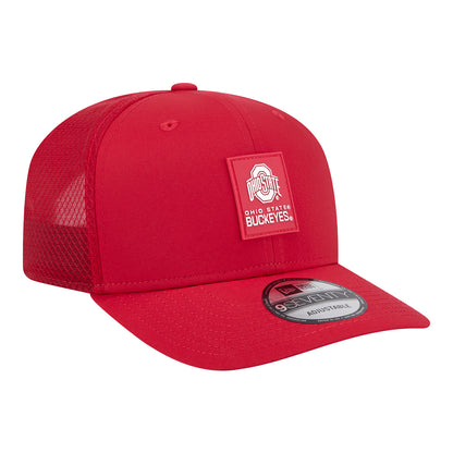 Ohio State Buckeyes 970 College Mesh Scarlet Hat - Front Right View
