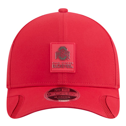 Ohio State Buckeyes 940 College Mesh Scarlet Hat In Red - Front View