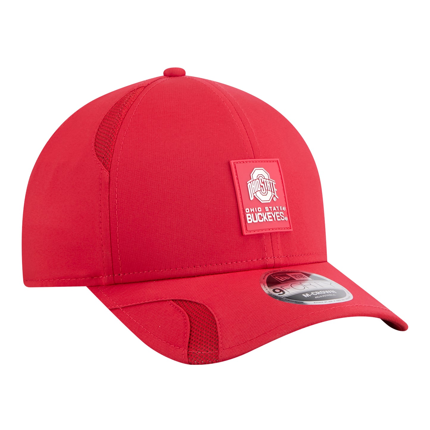 Ohio State Buckeyes 940 College Mesh Scarlet Hat In Red - Front Right View