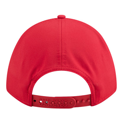 Ohio State Buckeyes 940 College Mesh Scarlet Hat In Red - Back View