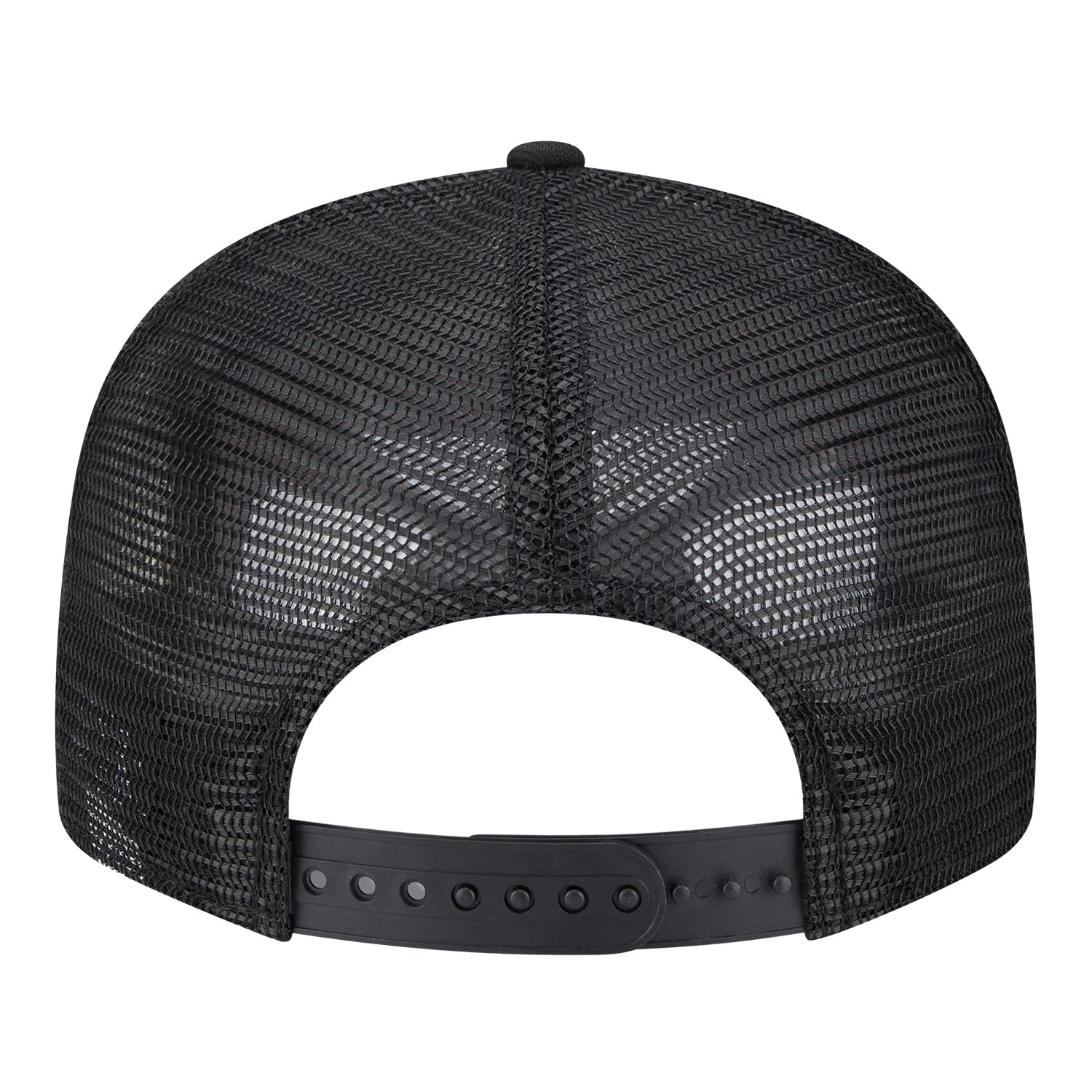 Ohio State Buckeyes New Era 950 Cork Patch Hat In Black - Back View