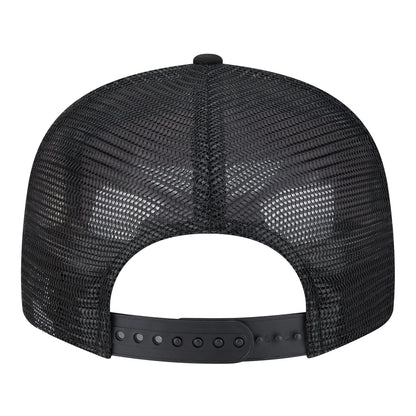 Ohio State Buckeyes New Era 950 Cork Patch Hat In Black - Back View