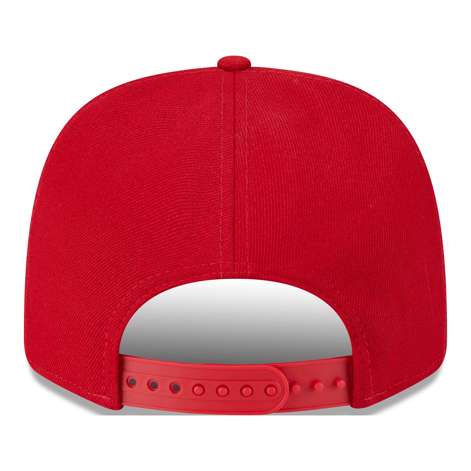 Ohio State Buckeyes New Era 970 Primary Logo Rope Hat In Red - Back View