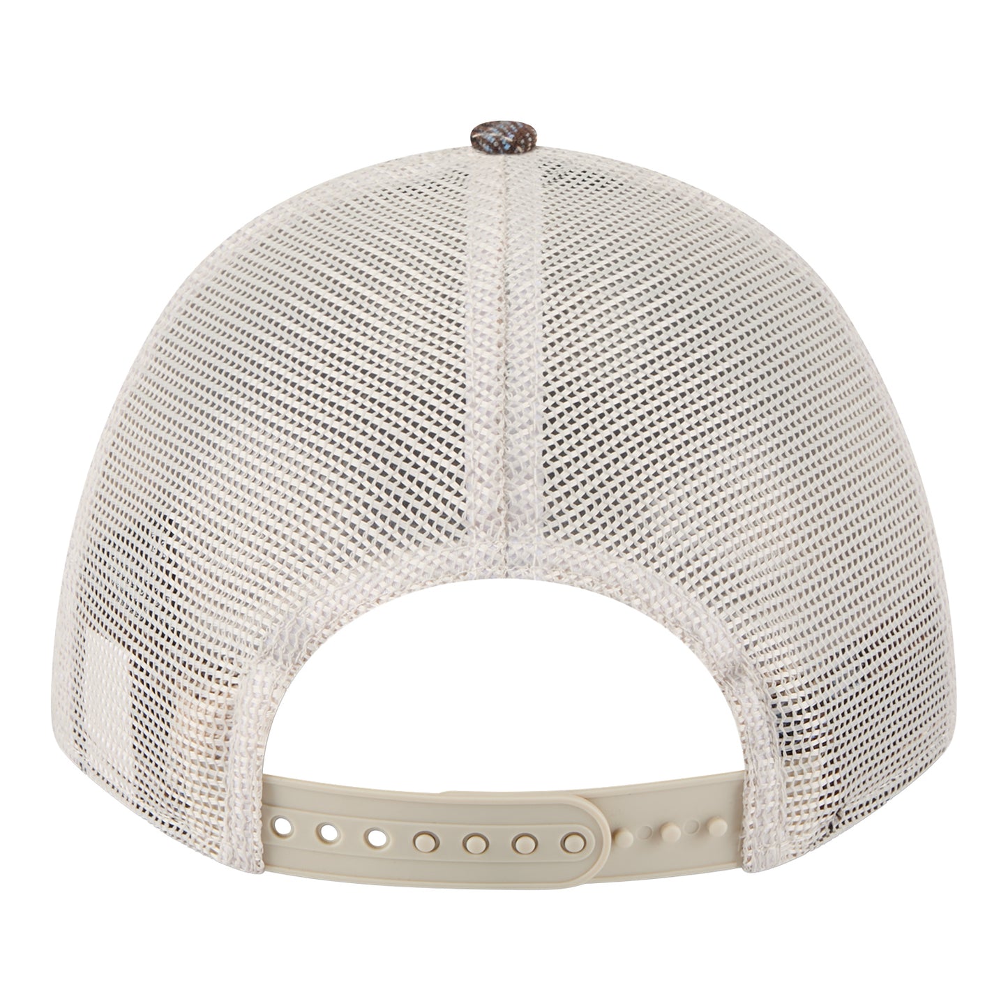 Ohio State Buckeyes New Era 940 Plaid Patch Hat - Back View