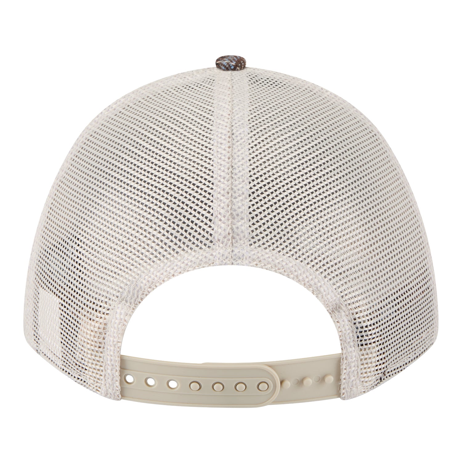 Ohio State Buckeyes New Era 940 Plaid Patch Hat - Back View