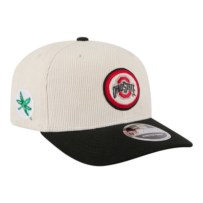 Ohio State Buckeyes New Era 970 Loyal Corduroy Hat - Front Right View