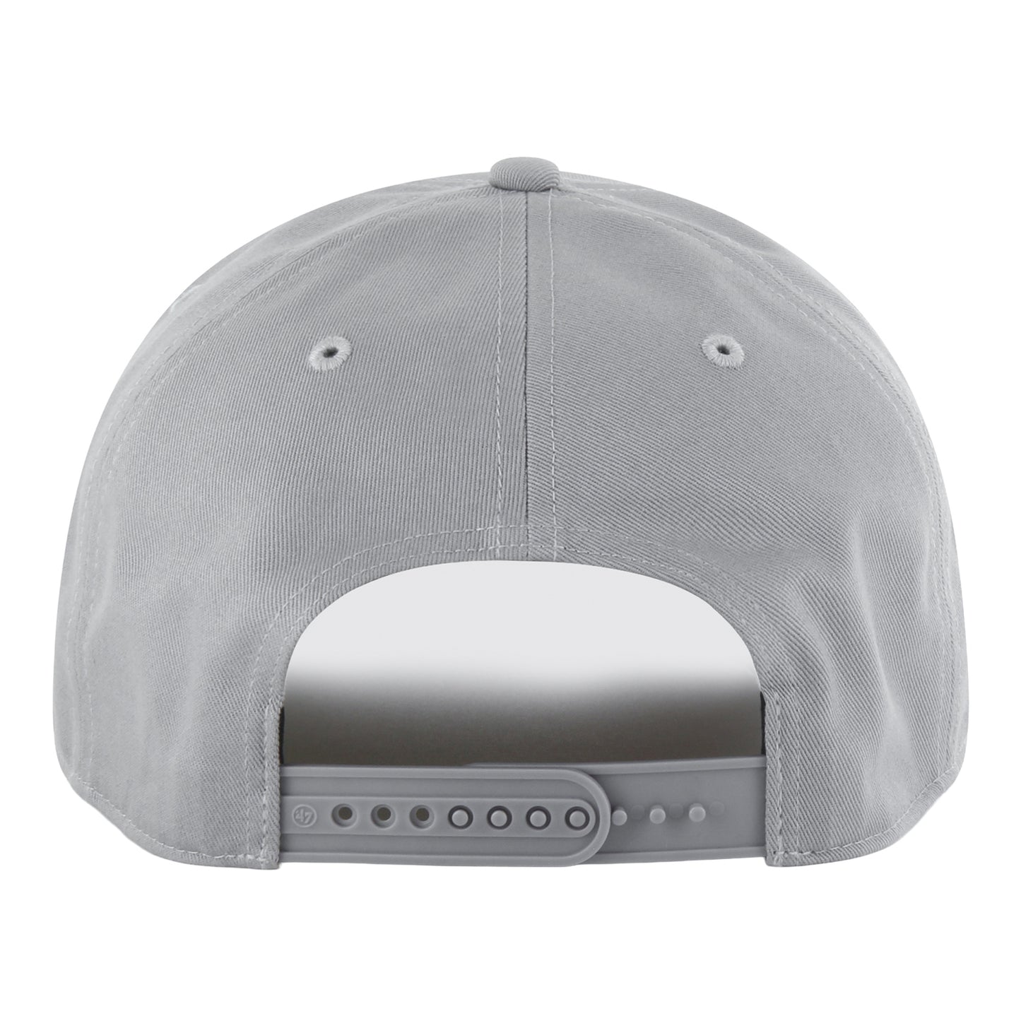 Ohio State Buckeyes 47 Brand Hitch Foundational Rope Hat in Gray - Back View