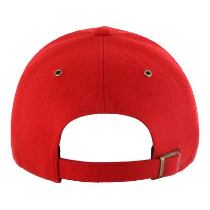 Ohio State Buckeyes 47 Brand Hitch Golden Age Hat In Scarlet - Back View