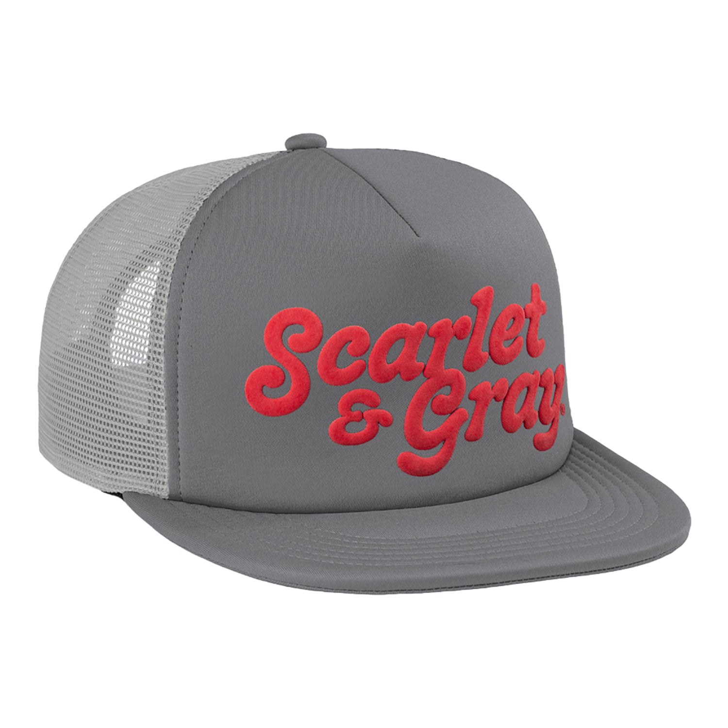 Ohio State Buckeyes Homefield Scarlet & Gray Hat - Front Right View