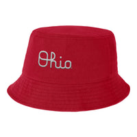 Ohio State Buckeyes Nike Bucket Hat - Front