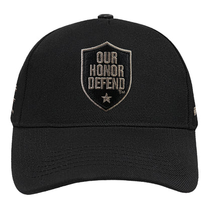 Ohio State Buckeyes Our Honor Defend Tonal Hat In Black - Front View