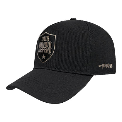 Ohio State Buckeyes Our Honor Defend Tonal Hat In Black - Front Left View