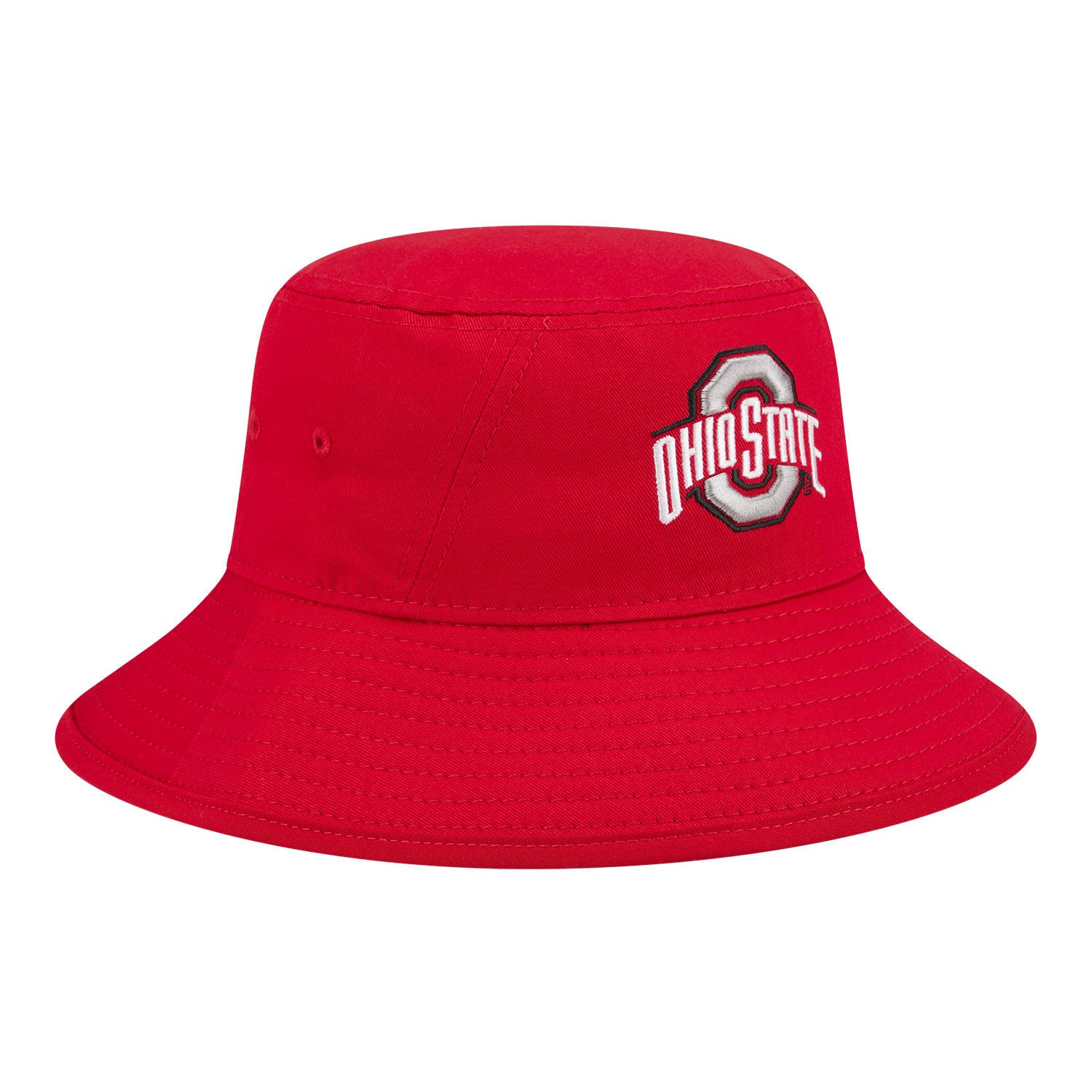 Ohio State Buckeyes New Era Primary Bucket Hat - Angled Front Right View