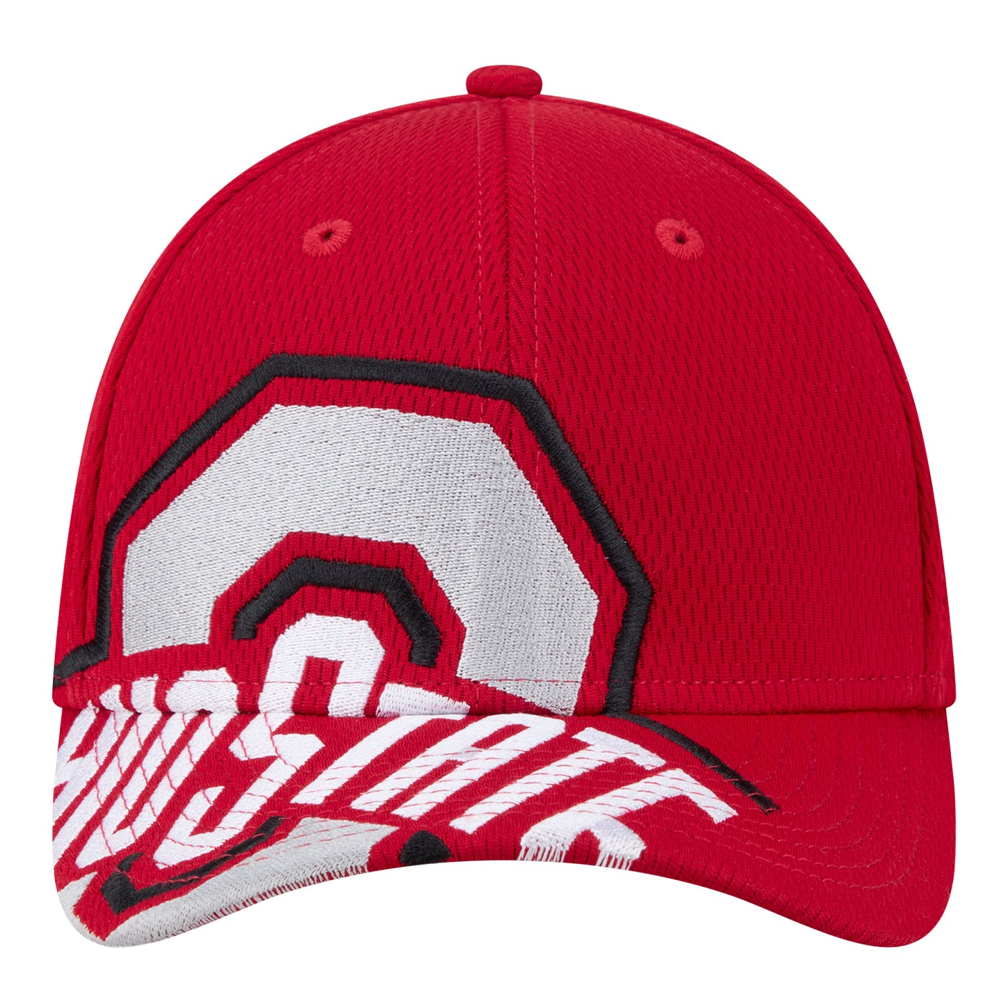 Ohio State Buckeyes New Era Oversized 3930MC Flex-Fit - Front View