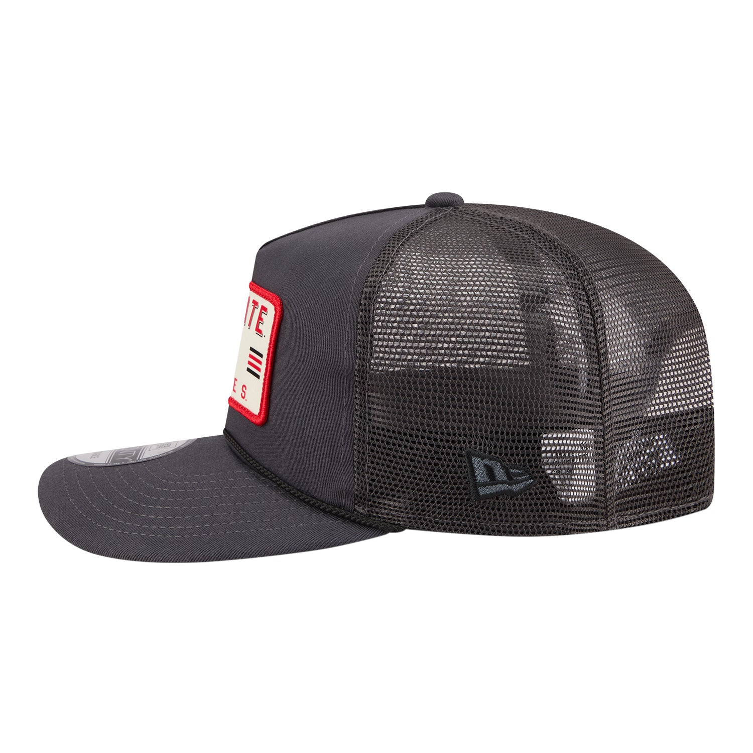 Ohio State Buckeyes New Era 19Twenty Washed Patch Snapback - Left Side View