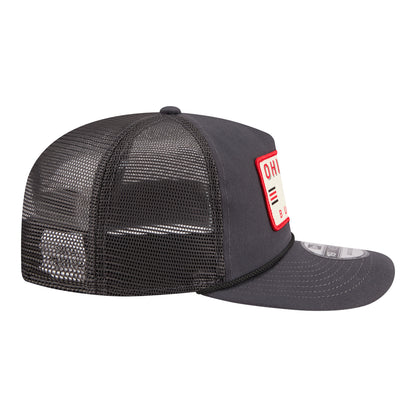 Ohio State Buckeyes New Era 19Twenty Washed Patch Snapback - Right Side View