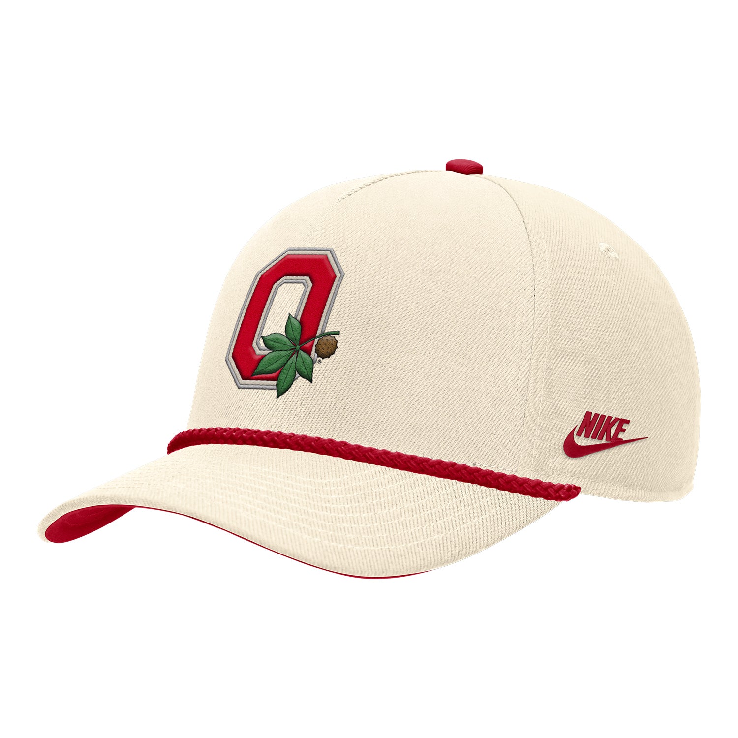 Ohio State Buckeyes Nike Rise Vintage Rope Hat - Front Left