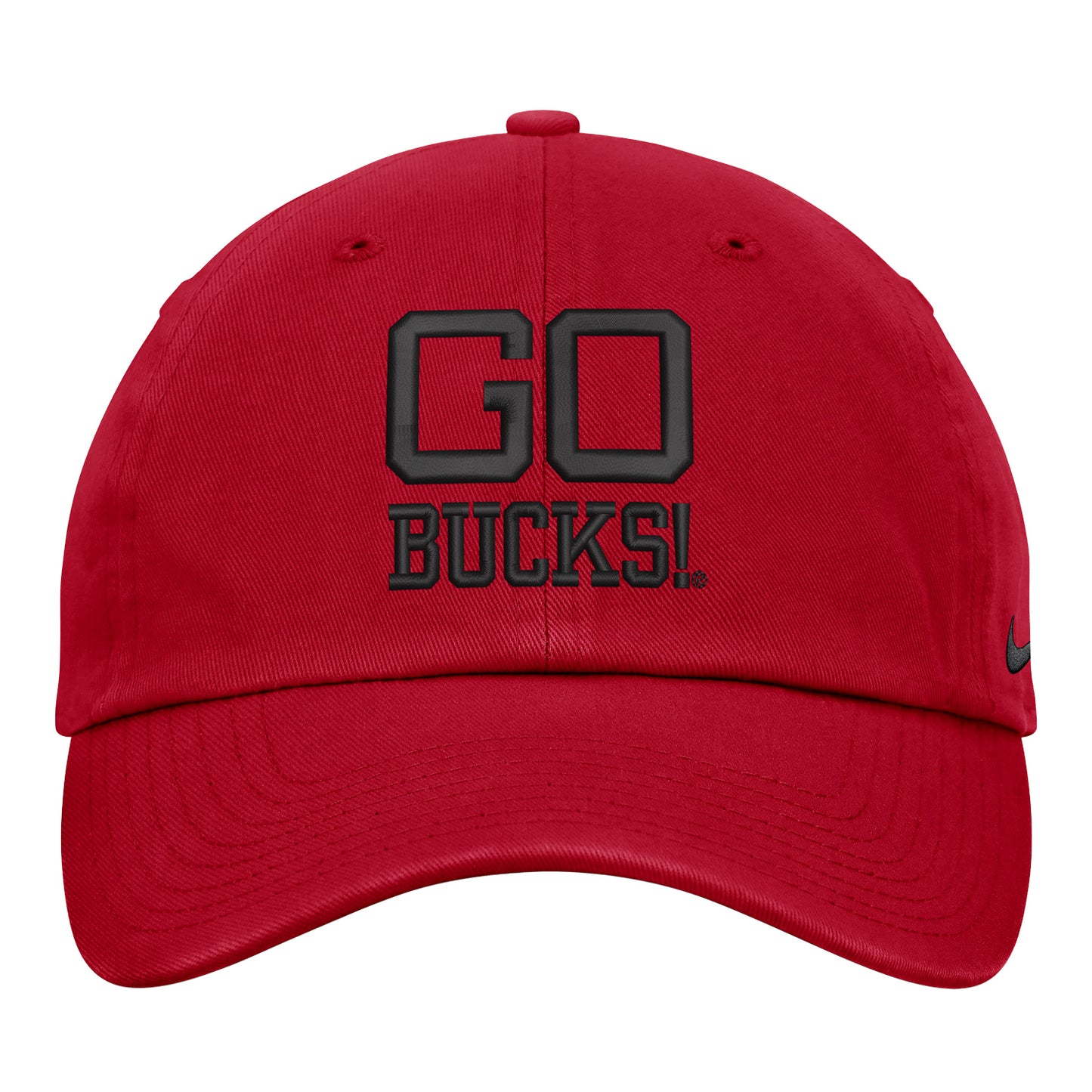 Ohio State Buckeyes Nike Club Primetime Adjustable Hat - Front