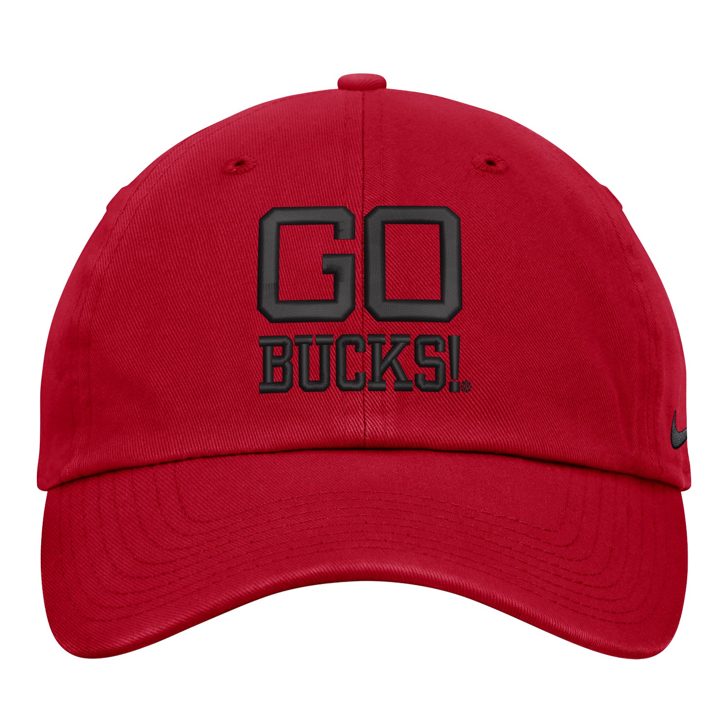 Ohio State Buckeyes Nike Club Primetime Adjustable Hat - Front
