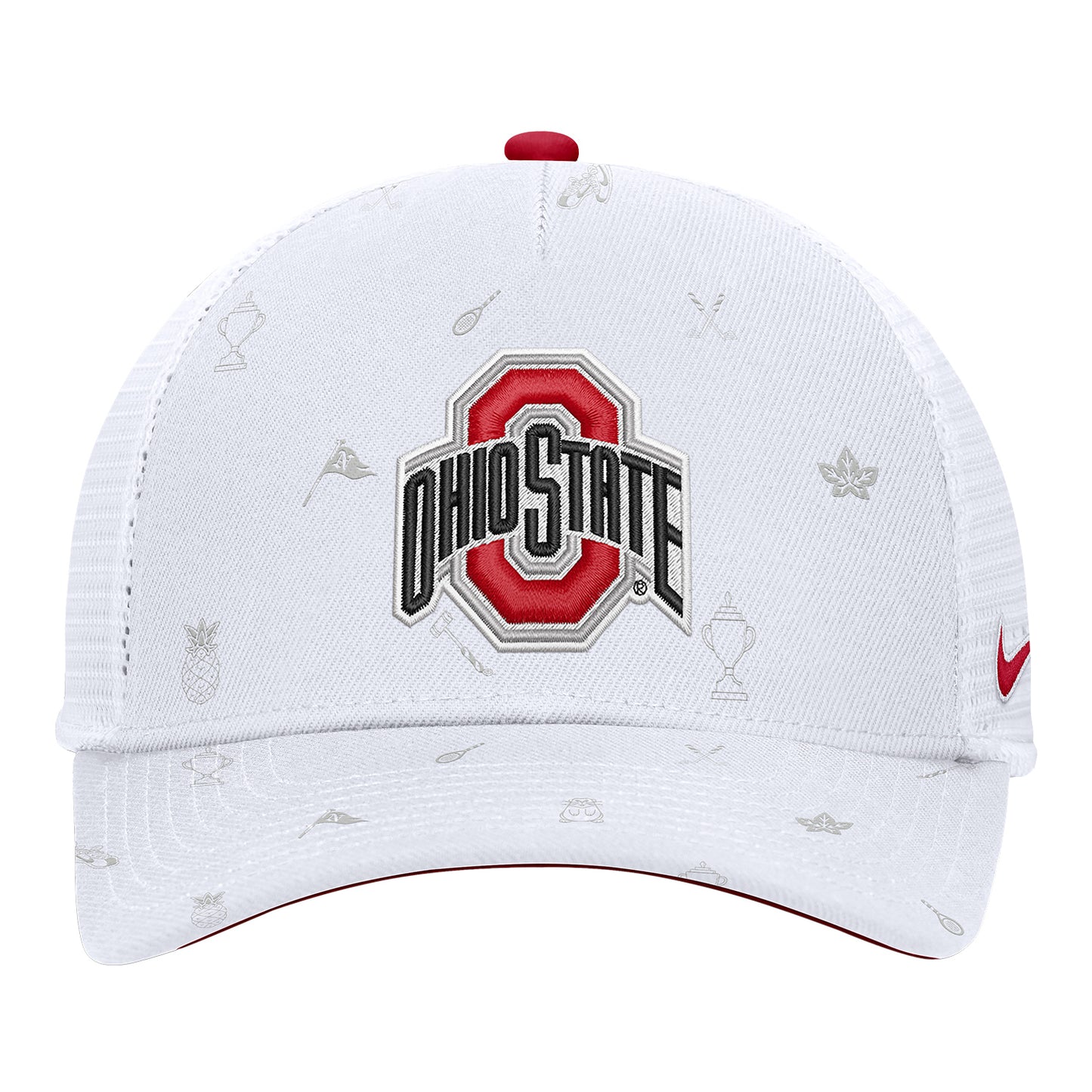 Ohio State Buckeyes Nike Rise Country Club Hat - Front