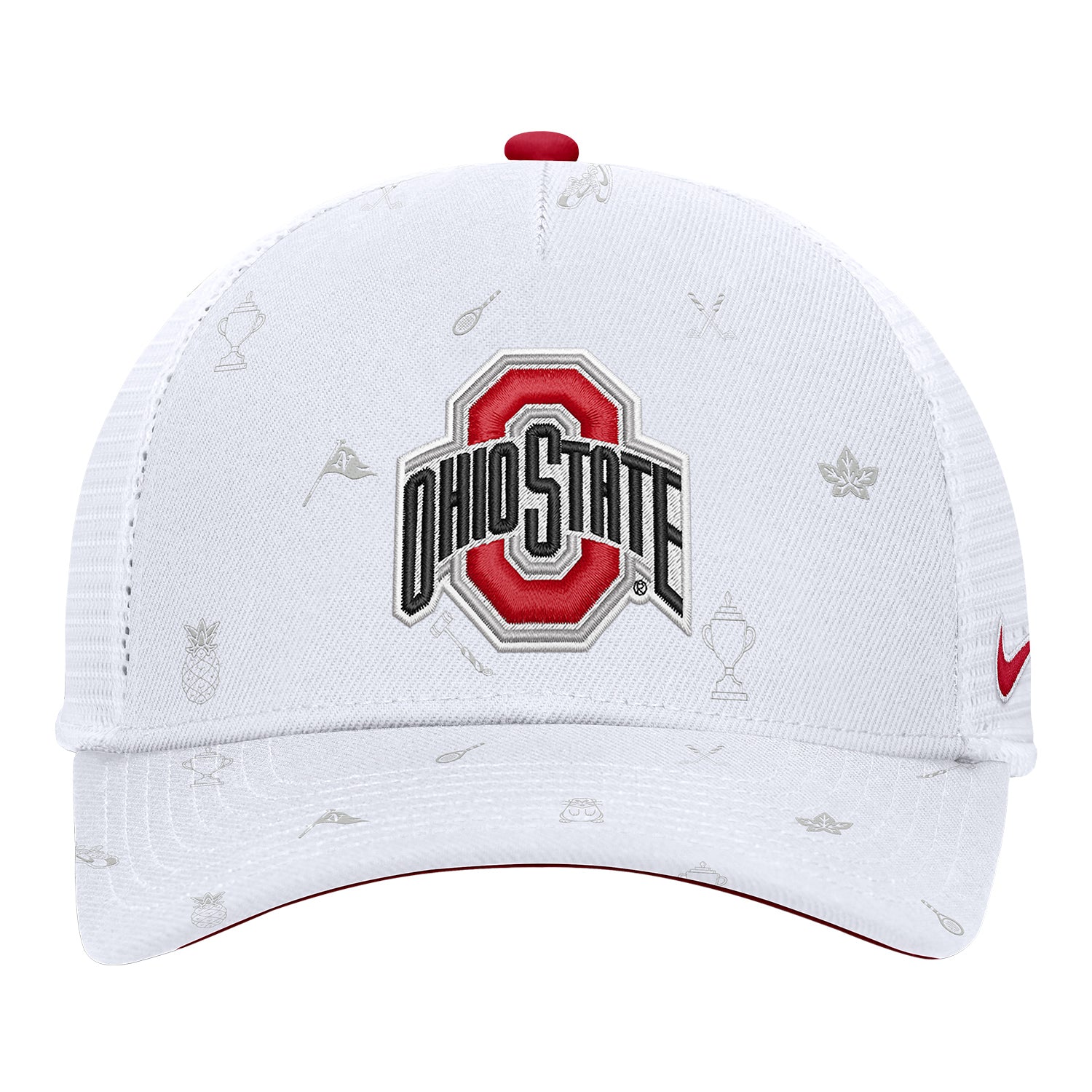 Ohio State Buckeyes Nike Rise Country Club Hat - Front