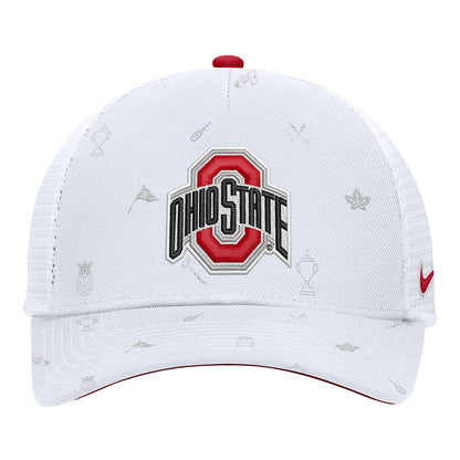 Ohio State Buckeyes Nike Rise Country Club Hat - Front