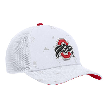 Ohio State Buckeyes Nike Rise Country Club Hat - Front Right