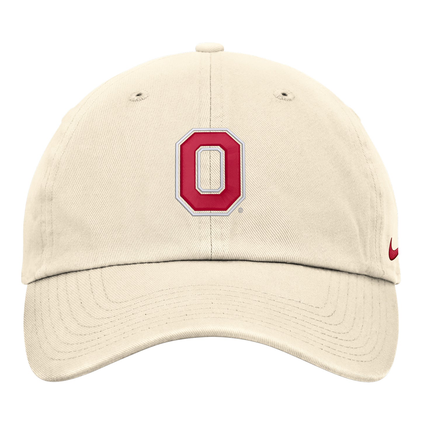 Ohio State Buckeyes Nike Club Block O Dad Hat - Front
