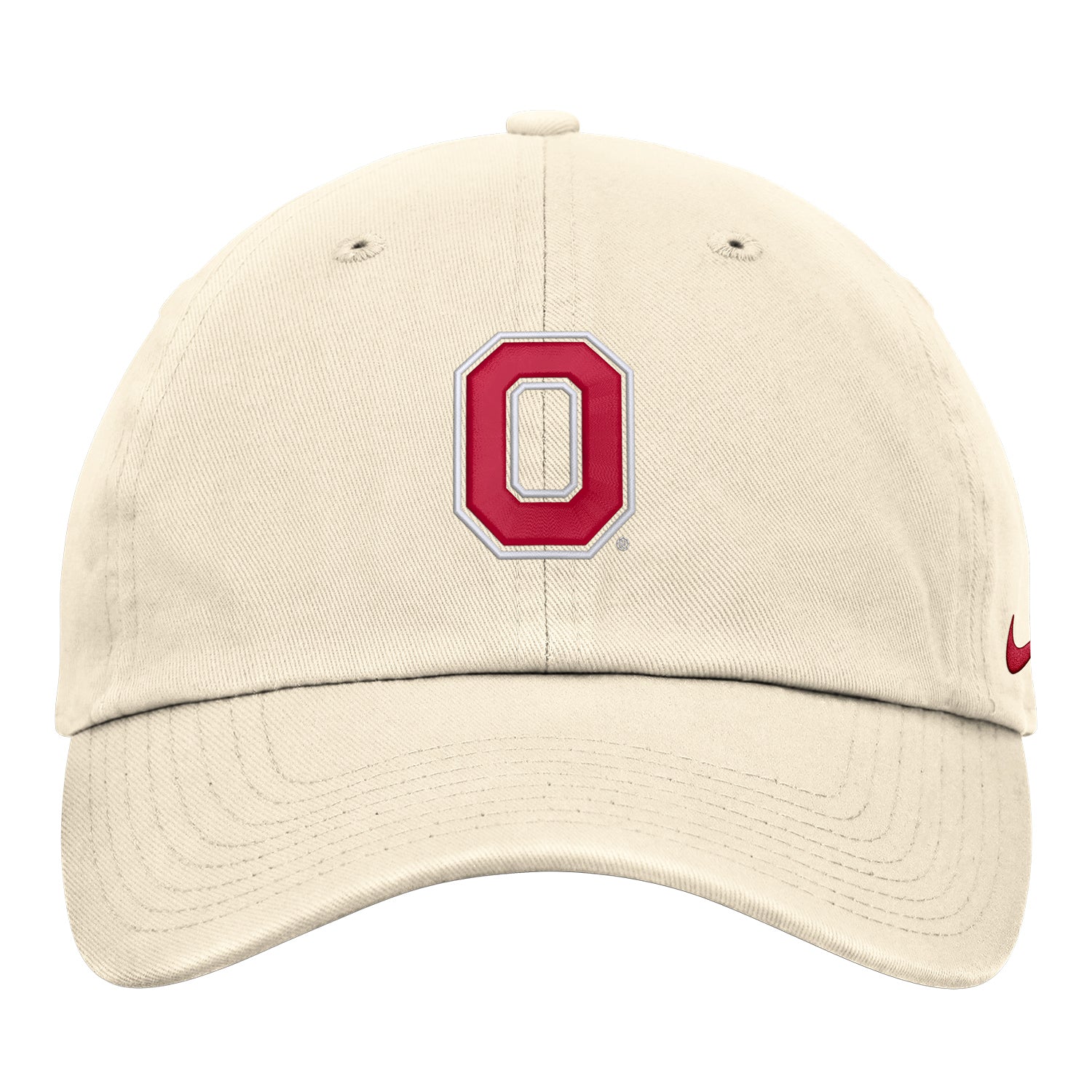 Ohio State Buckeyes Nike Club Block O Dad Hat - Front