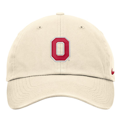 Ohio State Buckeyes Nike Club Block O Dad Hat - Front