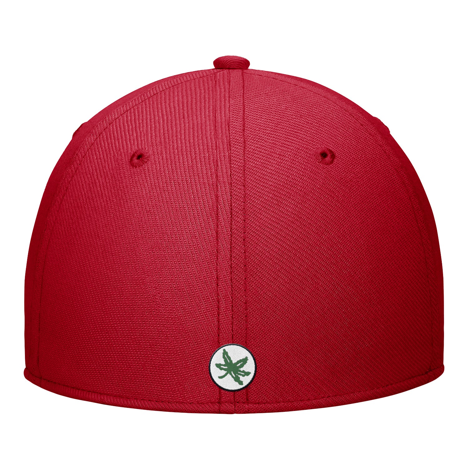 Ohio State Buckeyes Nike Rise "THE" Red Flex-Fit Hat - back
