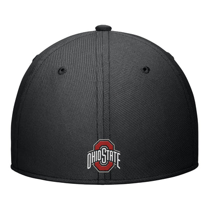 Ohio State Buckeyes Nike Rise "THE" Flex-Fit Hat - Back
