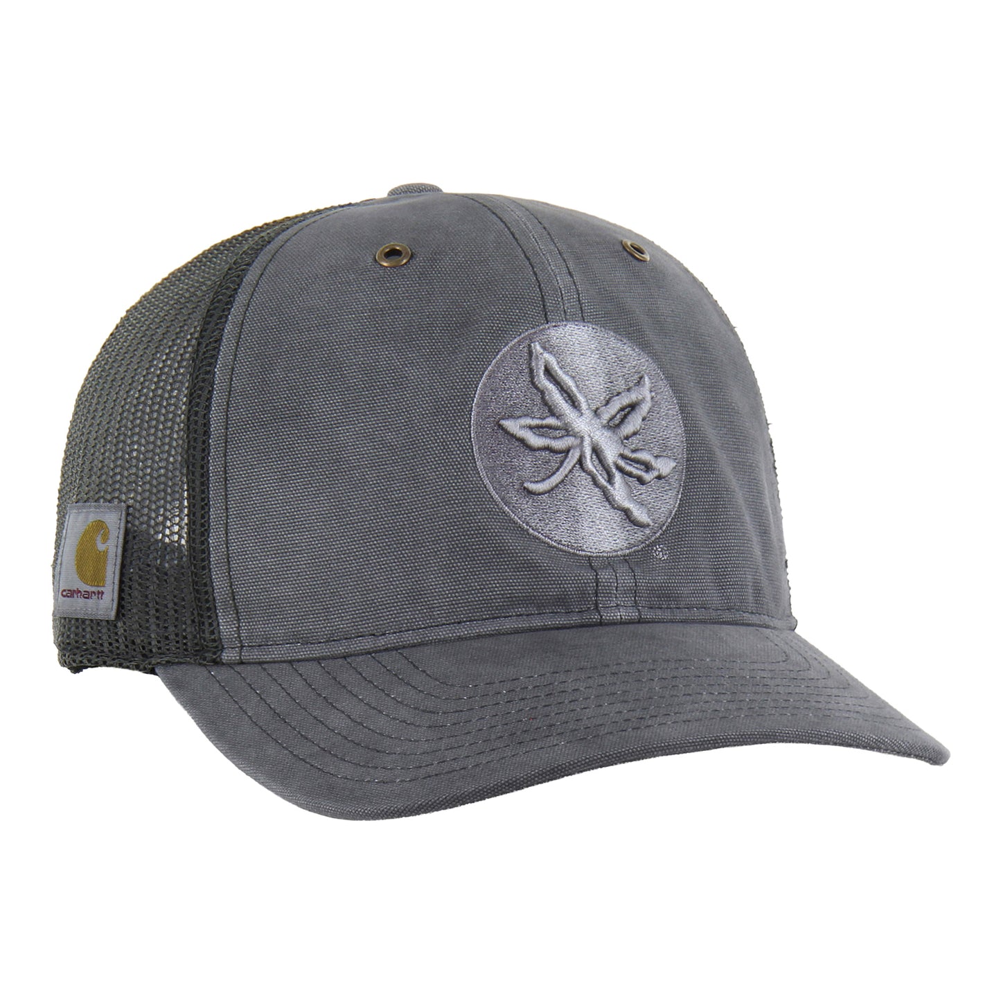 Ohio State Buckeyes 47 Brand x Carhartt Black Trucker - Front Right