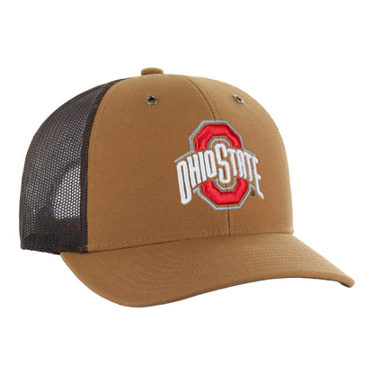 Ohio State Buckeyes 47 Brand x Carhartt Canvas Trucker - Front Right