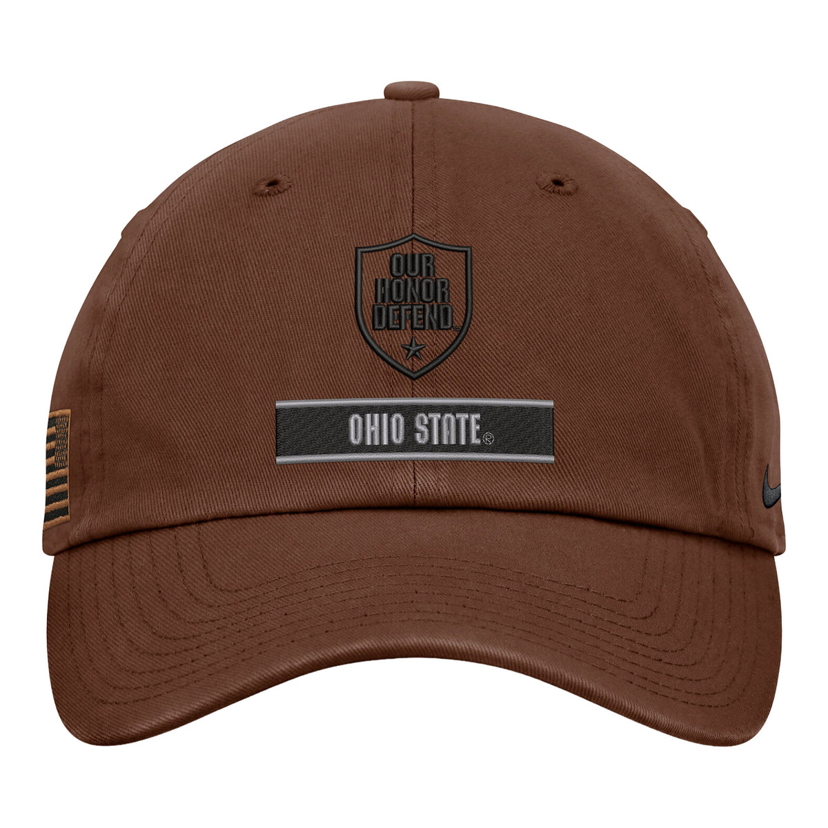 Ohio State Buckeyes Nike OHD Dri-FIT Club Hat - Front View