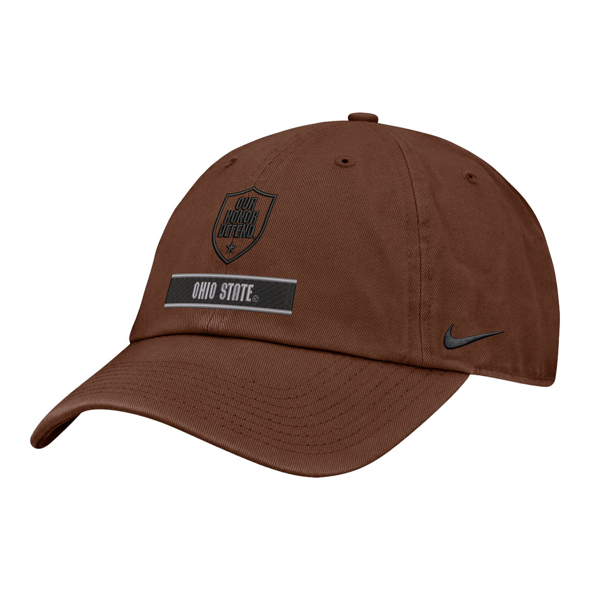 Ohio State Buckeyes Nike OHD Dri-FIT Club Hat - Front Left View