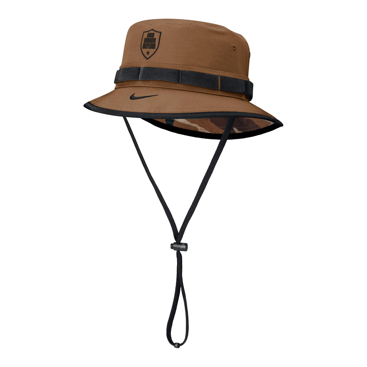 Ohio State Buckeyes Nike OHD Apex Boonie Bucket Hat - Front Left View