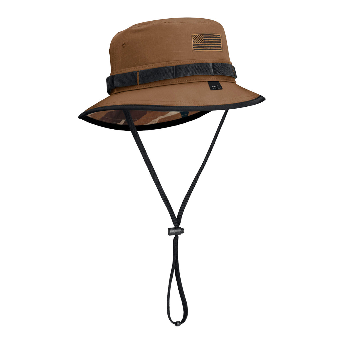 Ohio State Buckeyes Nike OHD Apex Boonie Bucket Hat - Front Right VIew