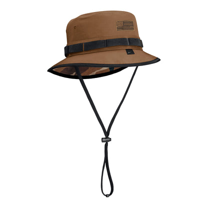 Ohio State Buckeyes Nike OHD Apex Boonie Bucket Hat - Front Right VIew