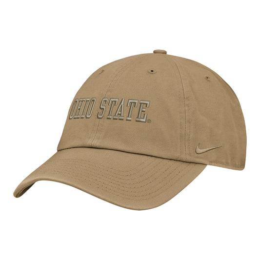 Ohio State Buckeyes Nike Primetime Tonal Hat - Front Left View