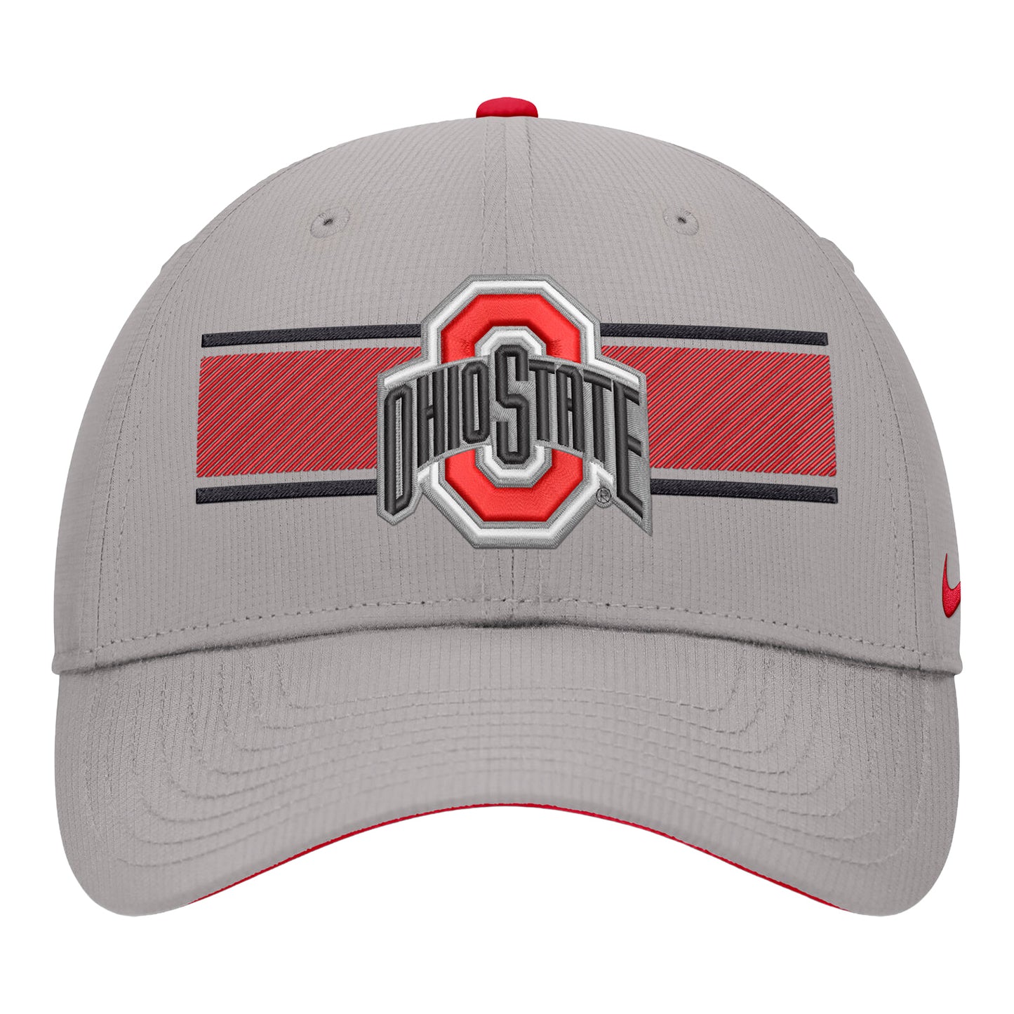 Ohio State Buckeyes Nike Primetime Stripe Hat - Front View