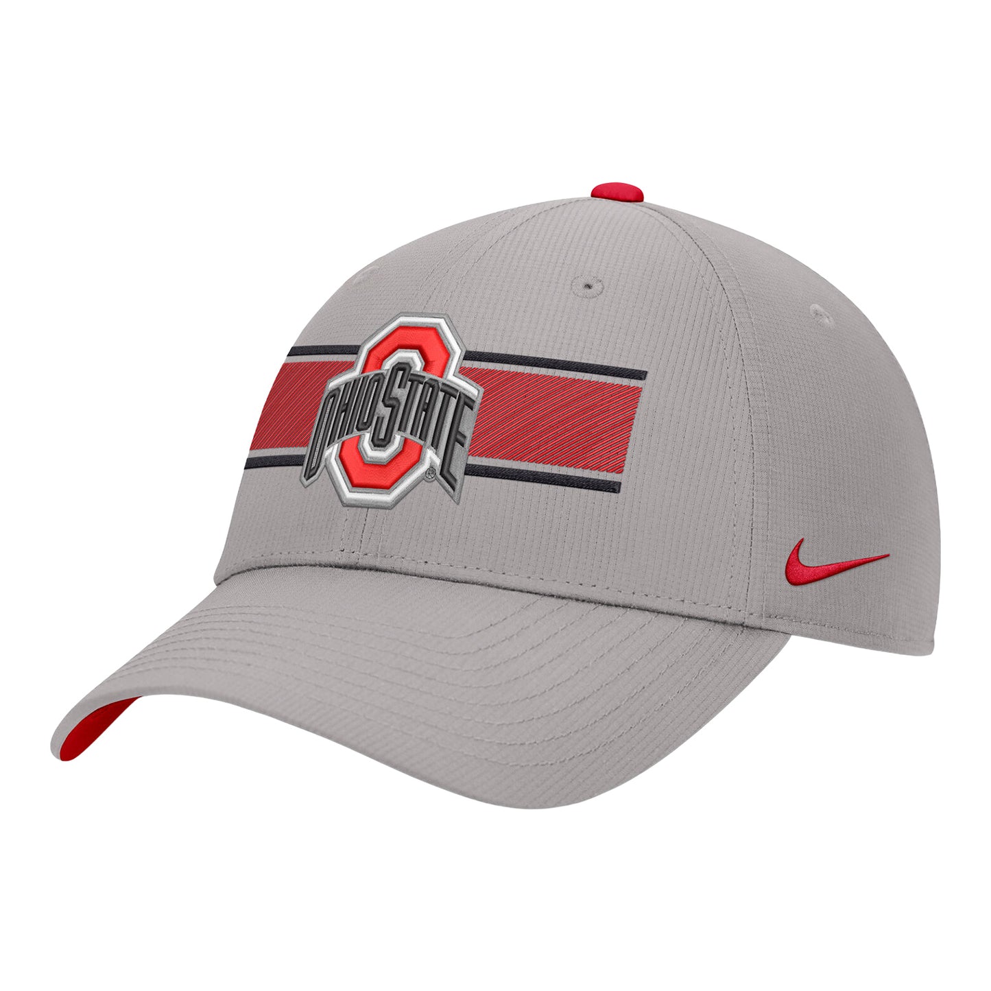 Ohio State Buckeyes Nike Primetime Stripe Hat - Front LEft View