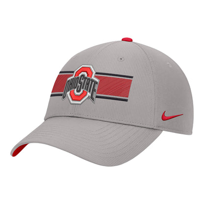 Ohio State Buckeyes Nike Primetime Stripe Hat - Front LEft View