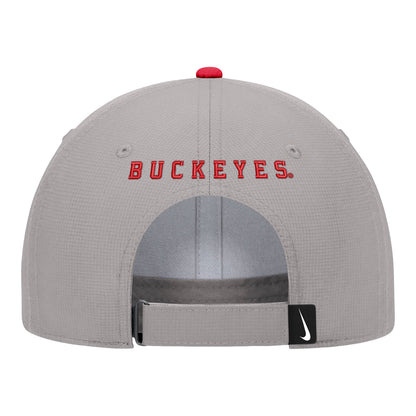 Ohio State Buckeyes Nike Primetime Stripe Hat - Back View