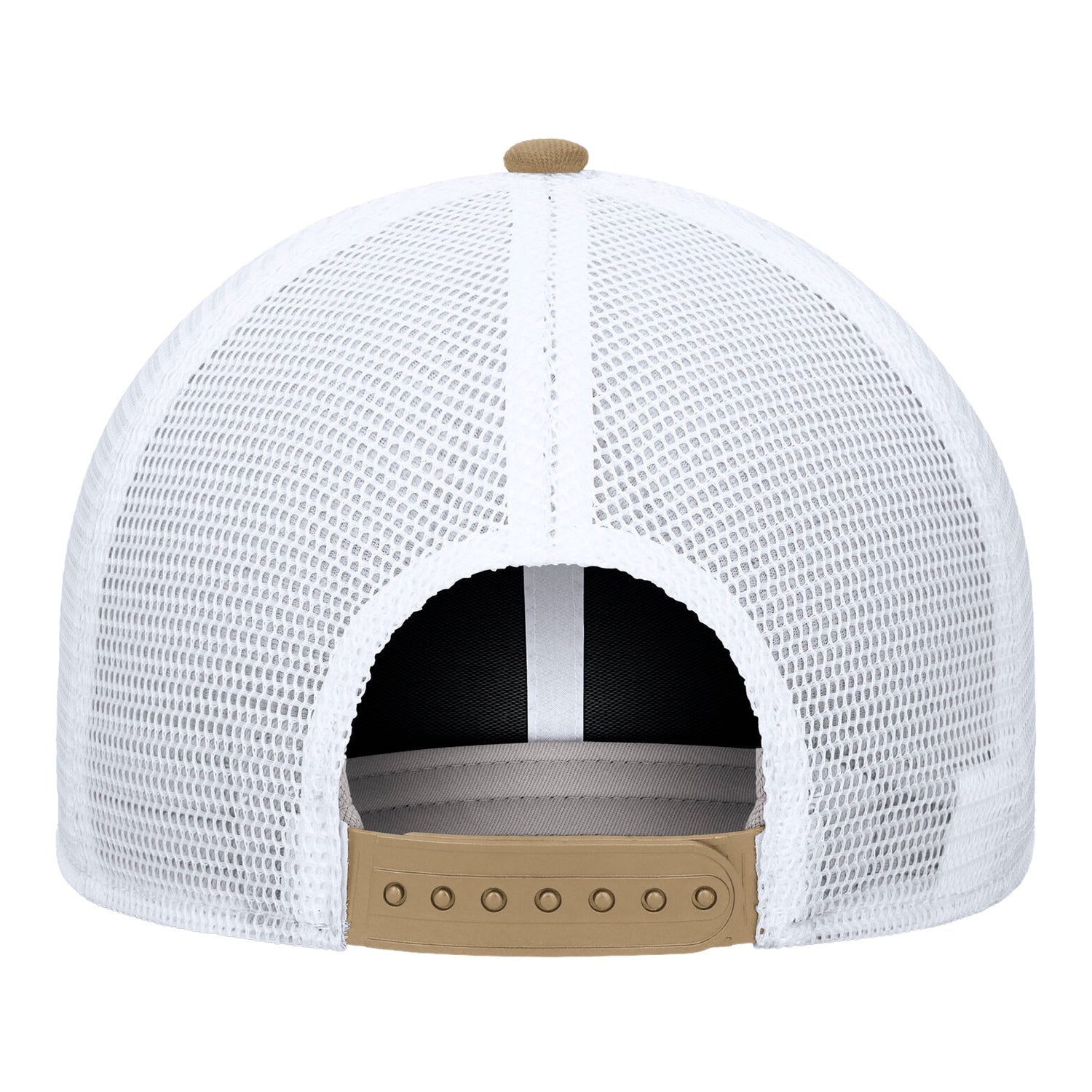 Ohio State Buckeyes Nike Dri-FIT Rise Trucker Hat - Back View
