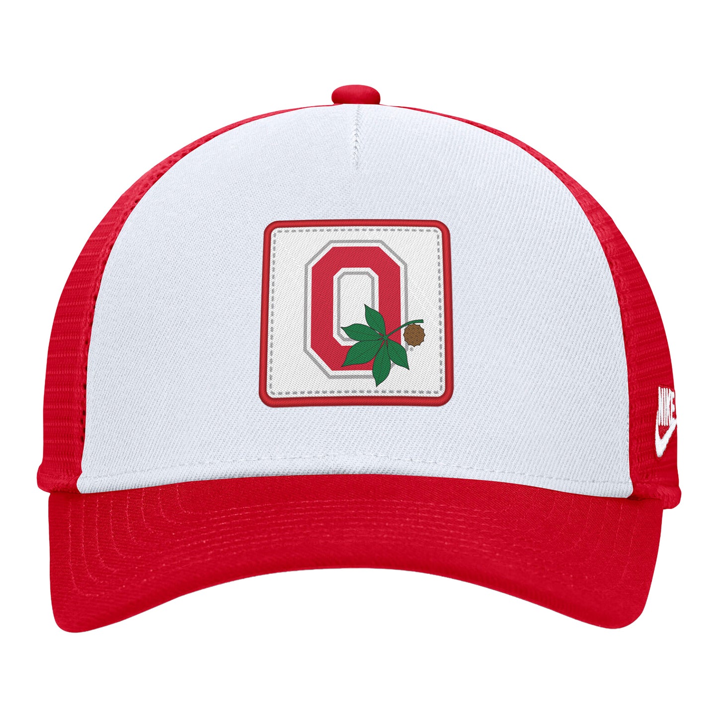 Ohio State Buckeyes Nike Legacy Rise Patch Hat - Front View