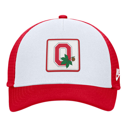 Ohio State Buckeyes Nike Legacy Rise Patch Hat - Front View