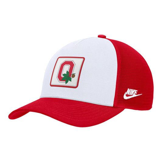 Ohio State Buckeyes Nike Legacy Rise Patch Hat - Front Left View