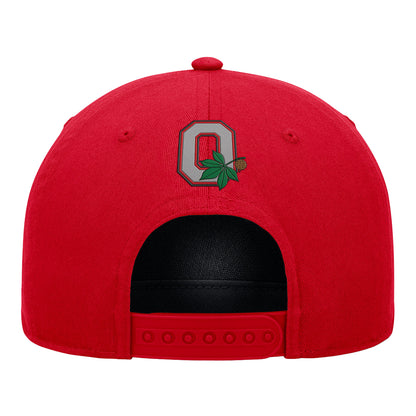 Ohio State Buckeyes Nike Legacy Rise Rope Hat - Back View
