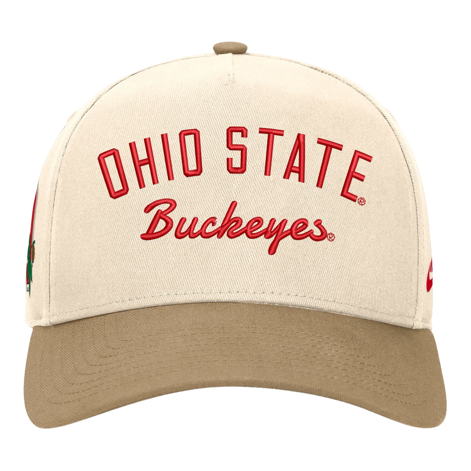 Ohio State Buckeyes Nike Legacy Two-Tone Script Hat - Front View